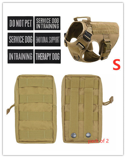 Militaire tactische hondenharnas