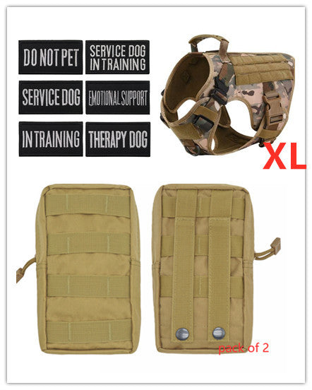 Militaire tactische hondenharnas