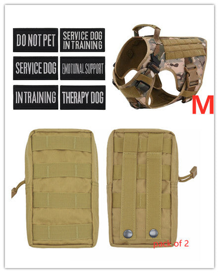 Militaire tactische hondenharnas