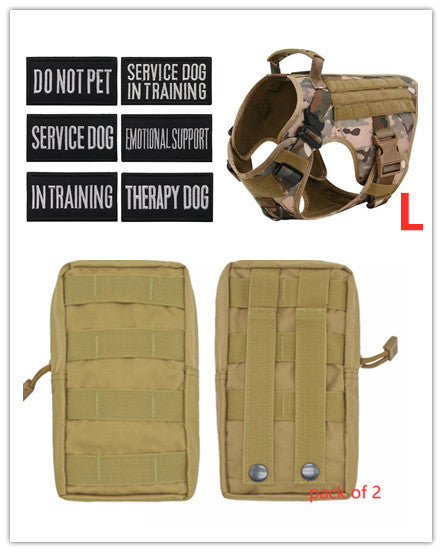 Militaire tactische hondenharnas