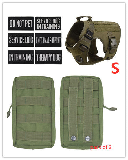 Militaire tactische hondenharnas