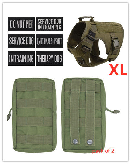 Militaire tactische hondenharnas