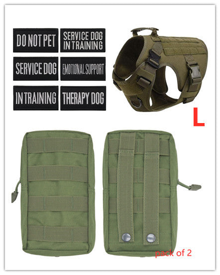 Militaire tactische hondenharnas