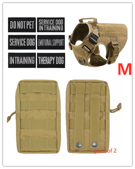Militaire tactische hondenharnas