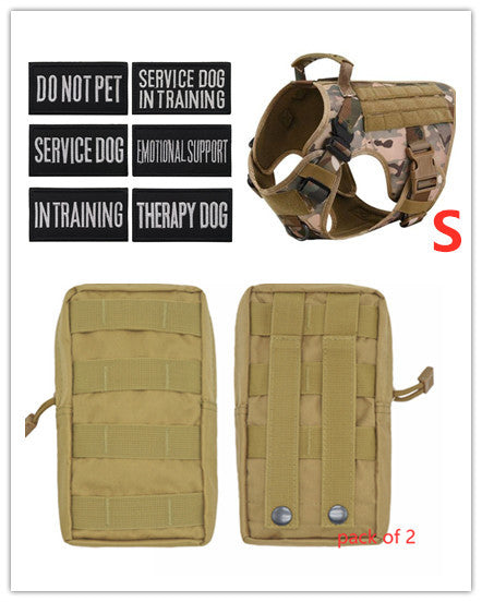 Militaire tactische hondenharnas