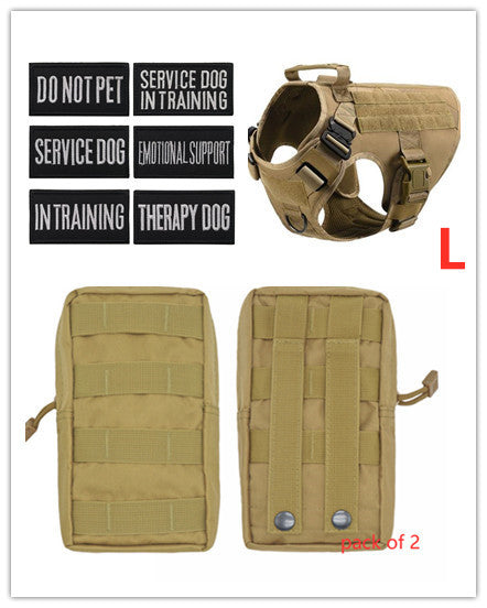 Militaire tactische hondenharnas