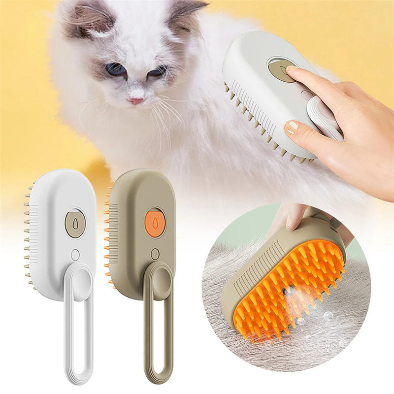 3-in-1 elektrische sprayborstels voor kattenhaar