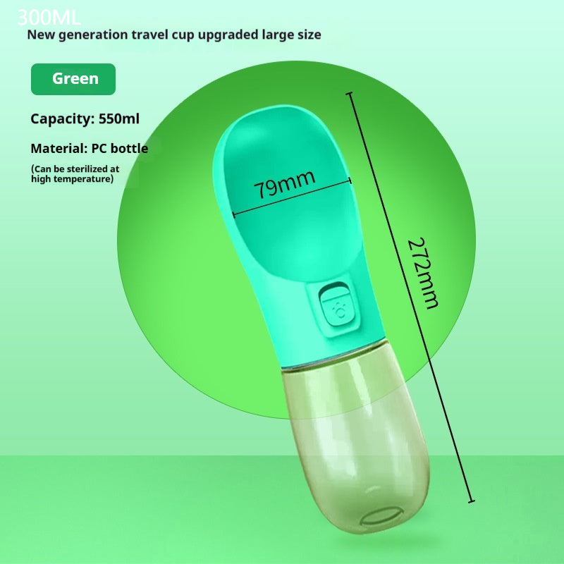Portable Water Food Bottle For Pets