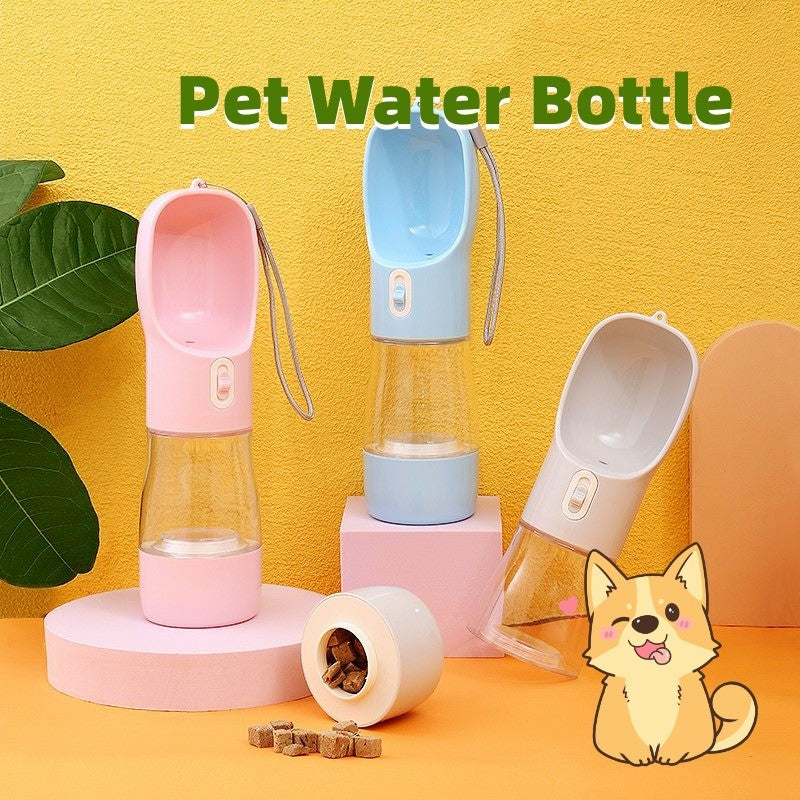 Portable Water Food Bottle For Pets