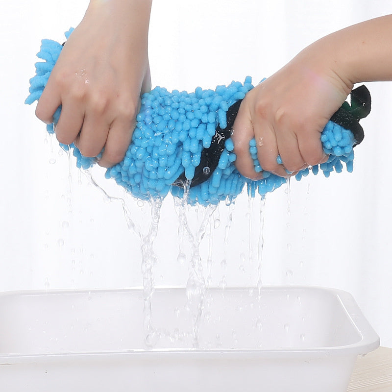 Super Absorbent Pet Bathrobe / Microfiber Bath Towels for Pets