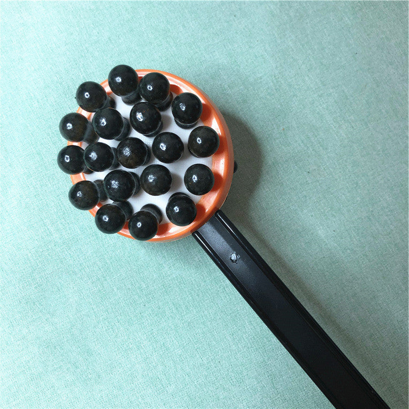 Hand-Held Elastic Wooden Massage Hammer