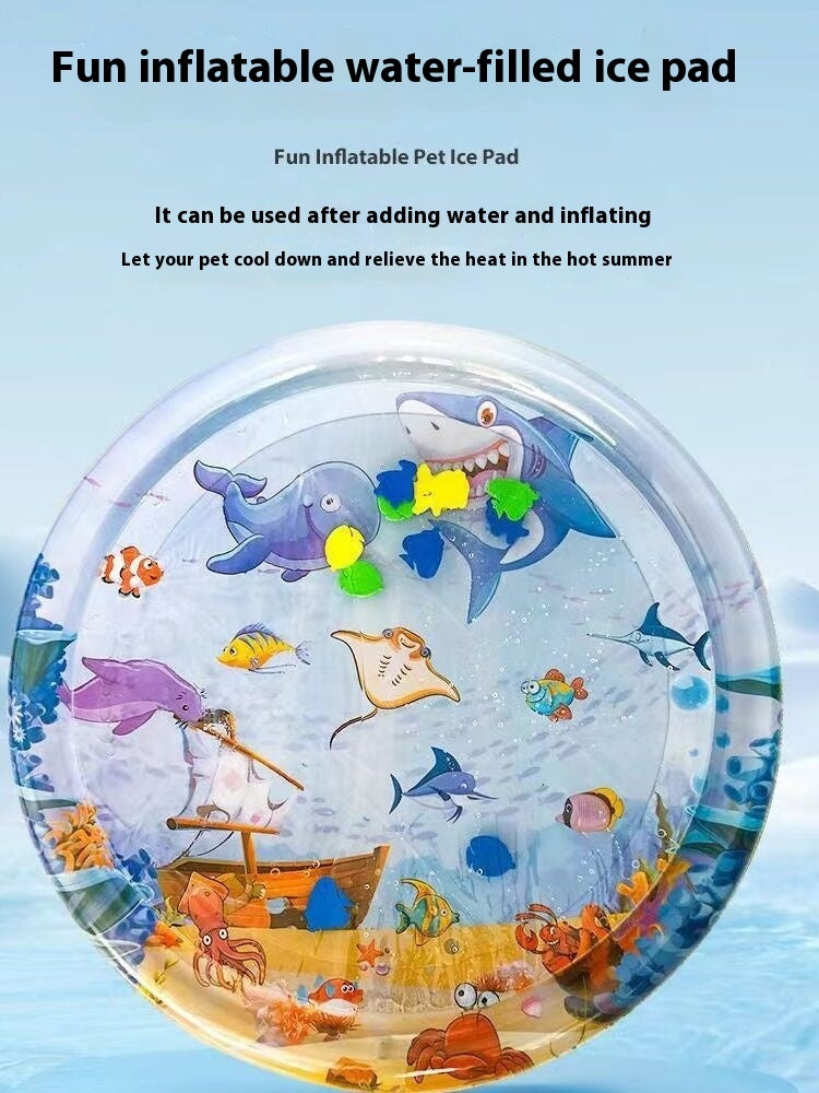Zomerkoelend waterbedkussen voor huisdieren