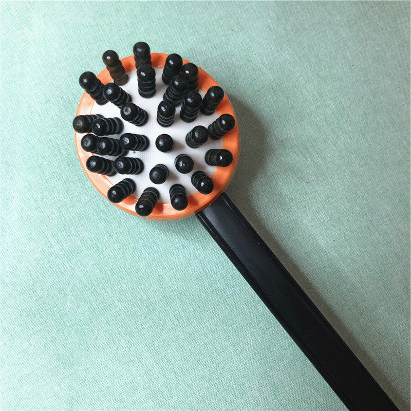 Hand-Held Elastic Wooden Massage Hammer